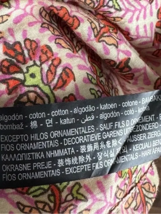 Zara | Floral Button Down "The Rosie" Boho Maxi Lightweight Dress M - Picture 13 of 13